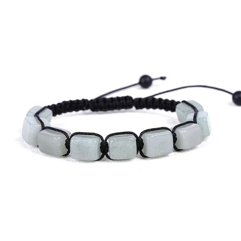 Natural Stone Bracelet for Women 7 Colors Chakra Stones Beads Bracelets Men Lucky Health Hand Jewelry Gifts Adjustable