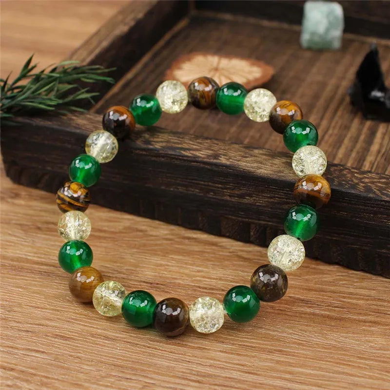 Natural Stone Symbolic Bracelets Women Men Good Luck Energy Protection 7 Chakra Meditation Bracelet Friendship Jewelry Gift