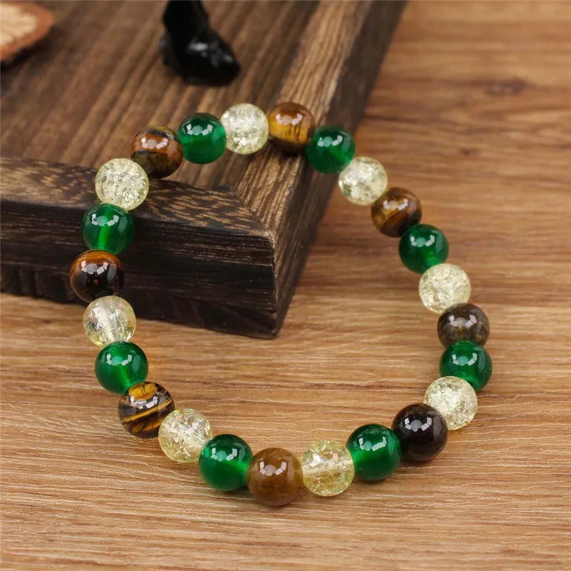 Natural Stone Symbolic Bracelets Women Men Good Luck Energy Protection 7 Chakra Meditation Bracelet Friendship Jewelry Gift