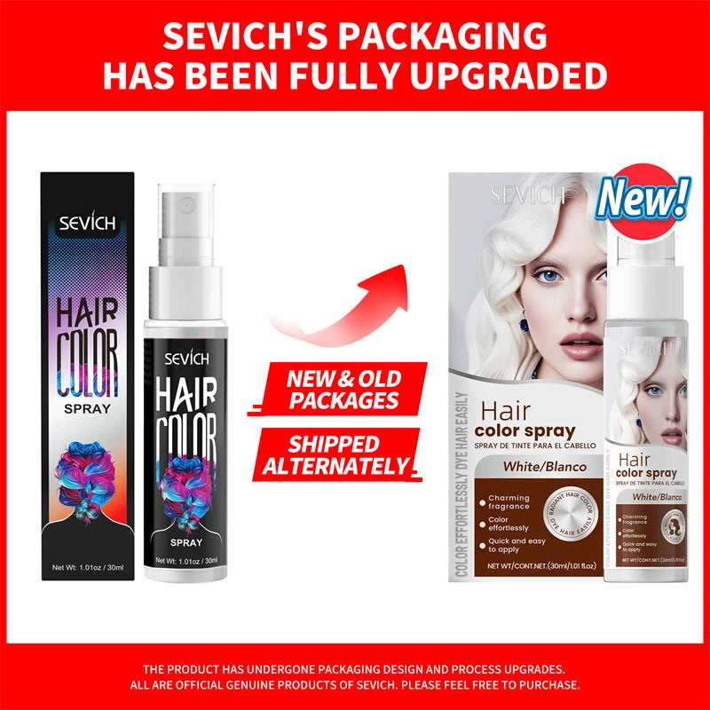 Hair Color Spray Hairs Dyed Hair Colour Styling Product Long Lasting Dye for Hair Beards Coloring Temporary Hair Colour Cream
