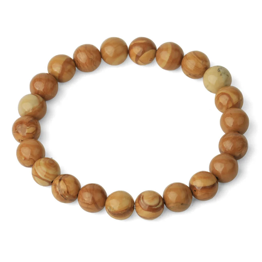 CSJA Women's Natural Stone Crystal Bracelet Love Heart Beaded Sodalite Tiger Eye Rose Quartz Amethyst Friendship G909 ﻿